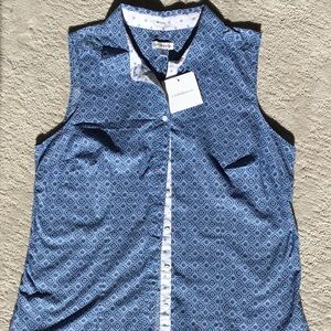 Croft & Barrow Sleeveless Blouse
